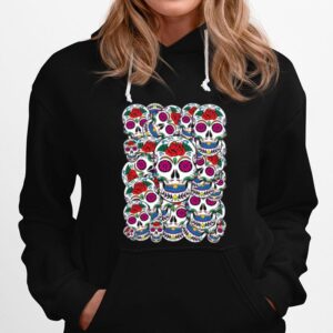 Skulls Galore Day Of The Dead Muertos Hoodie