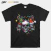 Skulls Merry Christmas T-Shirt