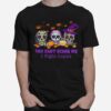 Skulls Pumpkins You Cant Scare Me I Fight Lupus Halloween T-Shirt