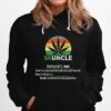 Skunkle Skuncle Uncle Cannabis Vintage Hoodie