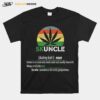 Skunkle Skuncle Uncle Cannabis Vintage T-Shirt