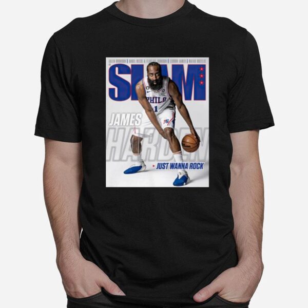 Slam 243 James Harden Just Wanna Rock T-Shirt