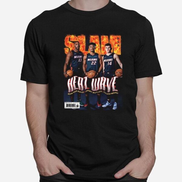 Slam Heat Wave Basketball T-Shirt