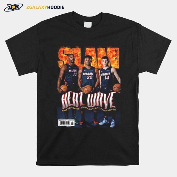 Slam Heat Wave Basketball T-Shirt