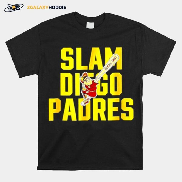 Slam San Diego Padres Bombs Away T-Shirt