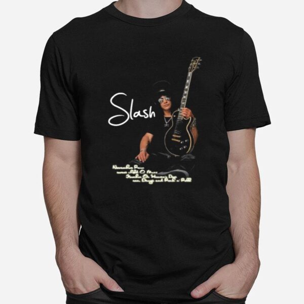 Slash Guitar Signature T-Shirt