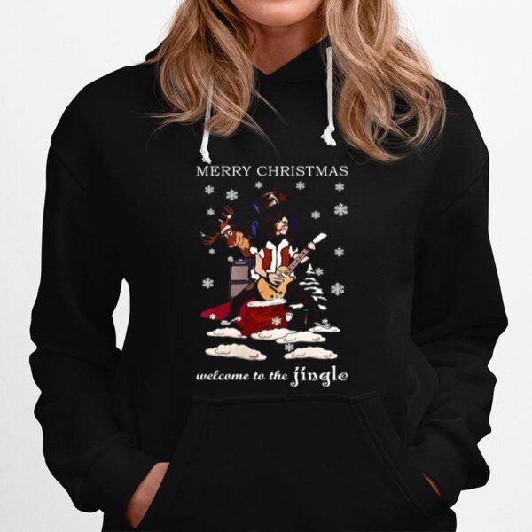 Slash Welcome To The Jingle Christmas Jumper Hoodie