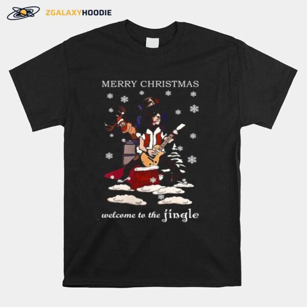 Slash Welcome To The Jingle Christmas Jumper T-Shirt