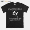 Sleeping Hunk Distracted Trend T-Shirt