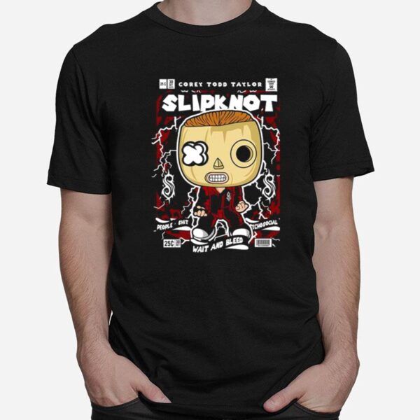 Slipknot Corey Todd Taylor Wait And Bleed T-Shirt