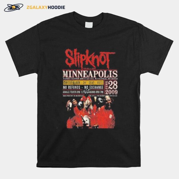 Slipknot Minneapolis 09 T-Shirt