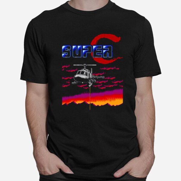 Super Contra Nes 90S Game T-Shirt