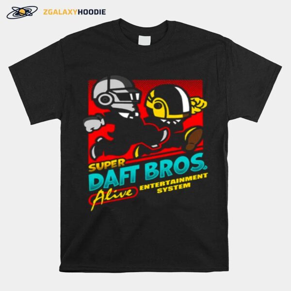 Super Daft Bros High Quality Of Daft Punk T-Shirt