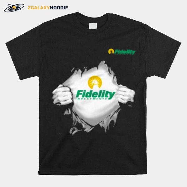 Super Fidelity Investments Logo T-Shirt