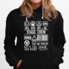 Super Funny Stage Crew Backstage Tech Week Theatre Hoodie