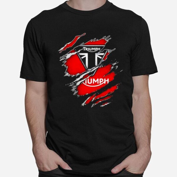 Super Hero Triumph Logo T-Shirt