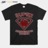 Super Kindergarten Teacher Superhero Apple T-Shirt
