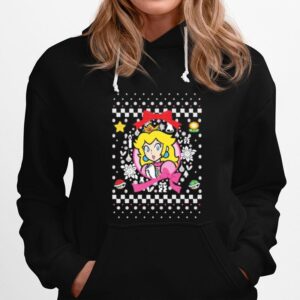 Super Mario Bros Princess Ugly Merry Christmas Hoodie