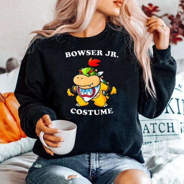 Super Mario This Is My Bowser Jr Costume Graphic Unisex Sweater