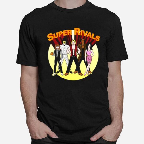 Super Rivals The Warriors Retro T-Shirt
