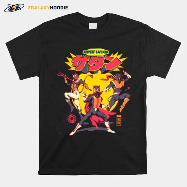 Super Satain Squad Kamen Rider T-Shirt