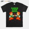 Super Step Bros 8 Bit T-Shirt