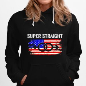 Super Straight American Flag Hoodie