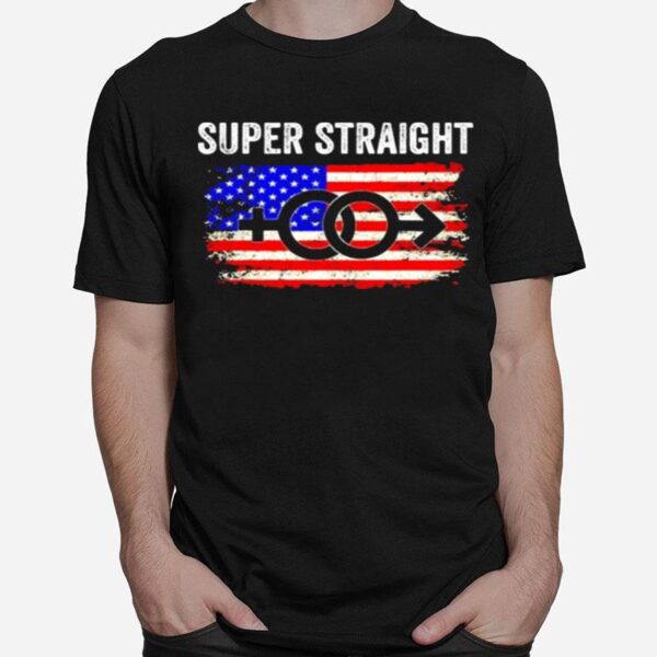 Super Straight American Flag T-Shirt