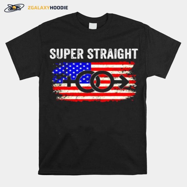 Super Straight American Flag T-Shirt