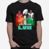 Superbowl Lvii Eagles Chiefs Kansas City T-Shirt