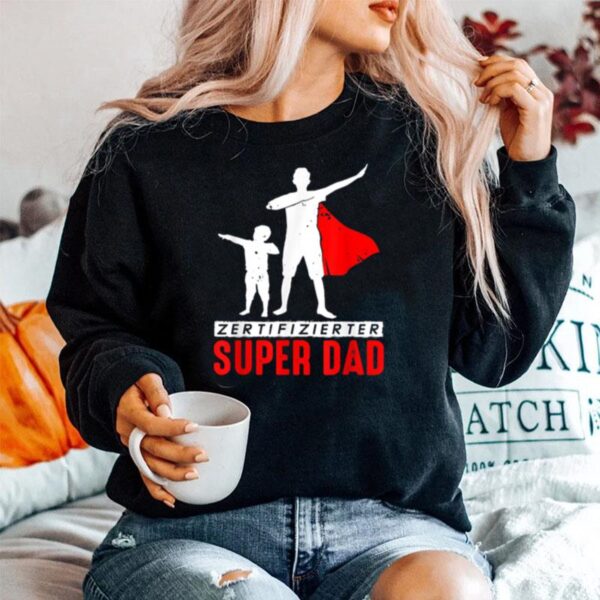 Superdad Father Bonus Papa Daddy Stepdad Dad Sweater