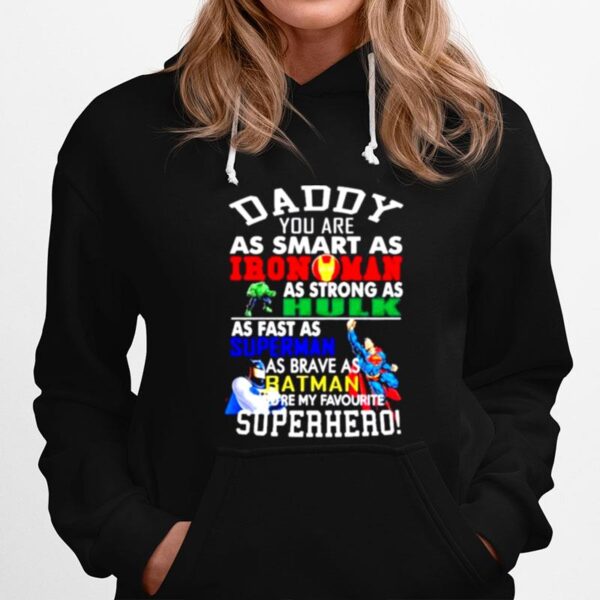Superhero Dad Marvel Dad Hoodie