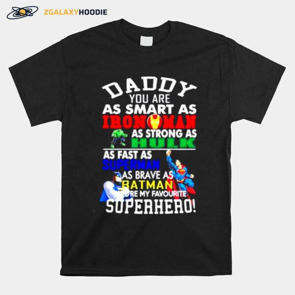 Superhero Dad Marvel Dad T-Shirt