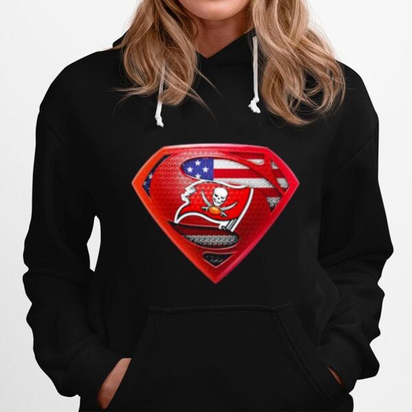 Superman Symbol Team Football Tampa Bay Buccaneers Hoodie
