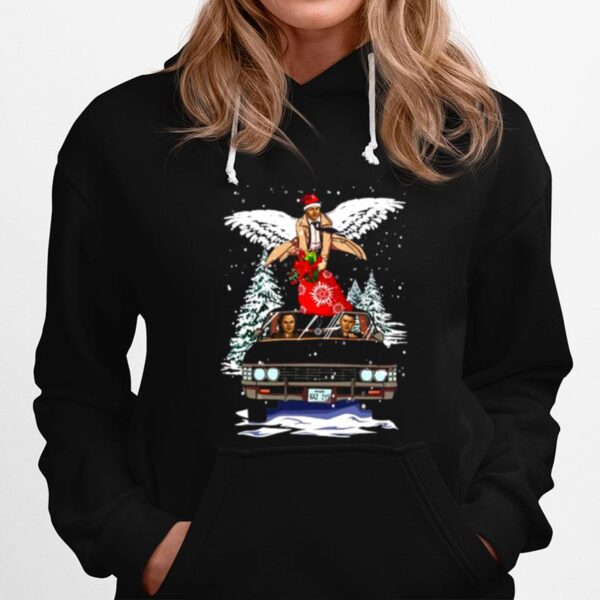 Supernatural And Merry Christmas Hoodie