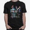 Supernatural Characters Signatures T-Shirt