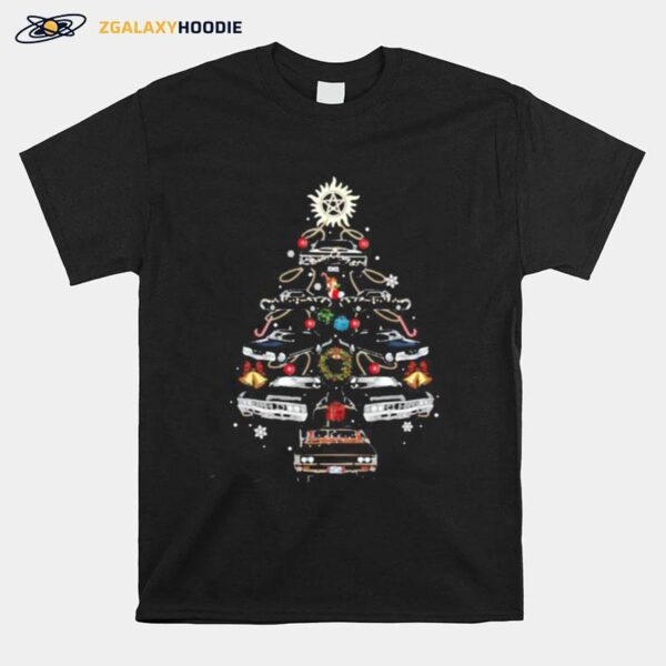 Supernatural Christmas Tree T-Shirt