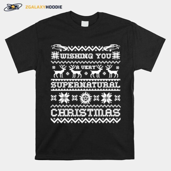 Supernatural Holiday Ugly T-Shirt