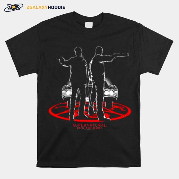 Supernatural John The Hunt Car Films T-Shirt