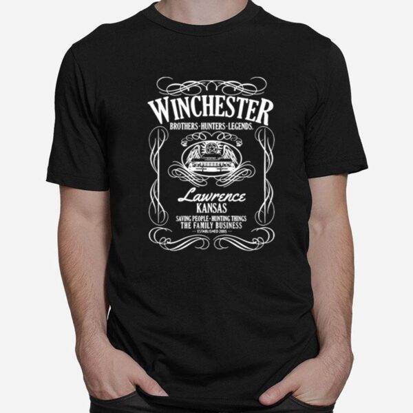 Supernatural Winchester Brothers Hunters Legends T-Shirt