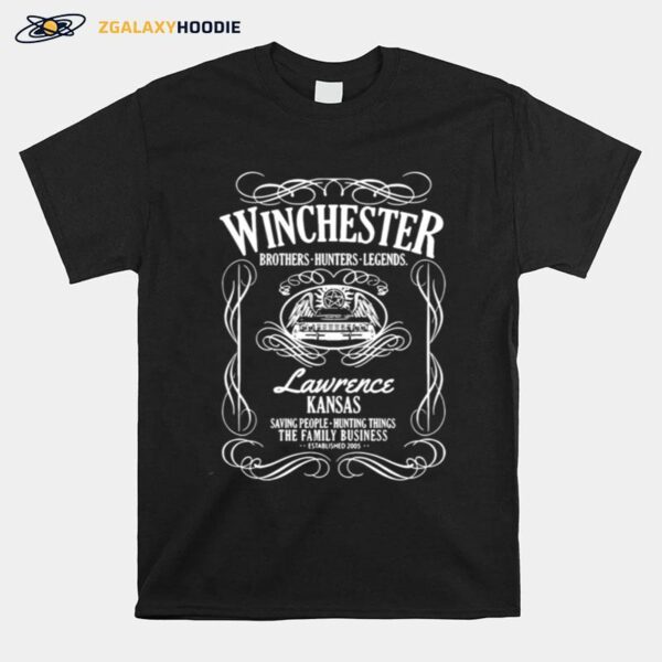 Supernatural Winchester Brothers Hunters Legends T-Shirt