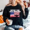 Support Your Local Developer Usa American Flag Patriotic Sweater