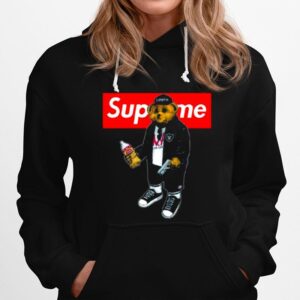 Supreme Bear With Gun Hoodie