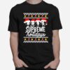 Supreme Holiday Ugly Christmas Sweater Scotus Holidays Meme T-Shirt