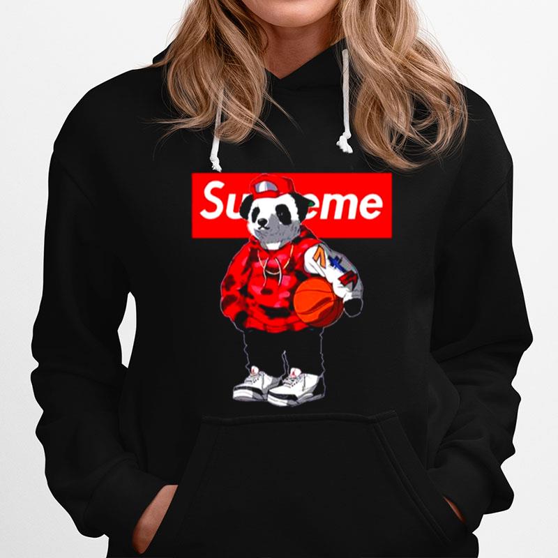Supreme Panda Basketball Hoodie