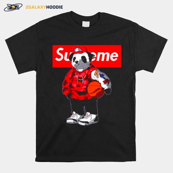 Supreme Panda Basketball T-Shirt