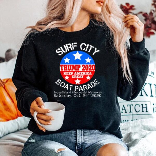 Surf City Trump Boat Parade Sweater