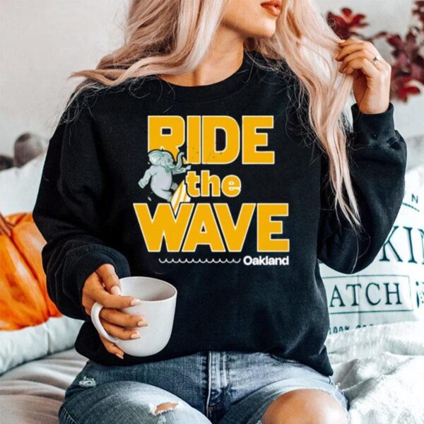 Surf Oakland Ride The Wave Sweater