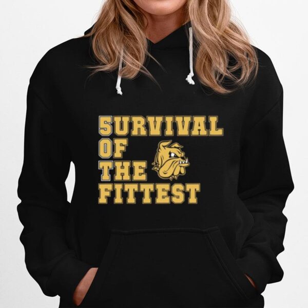 Survival Of The Fittest Duluth Bulldogs Hoodie