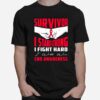 Survivor I Stand Strong Chd Awareness T-Shirt